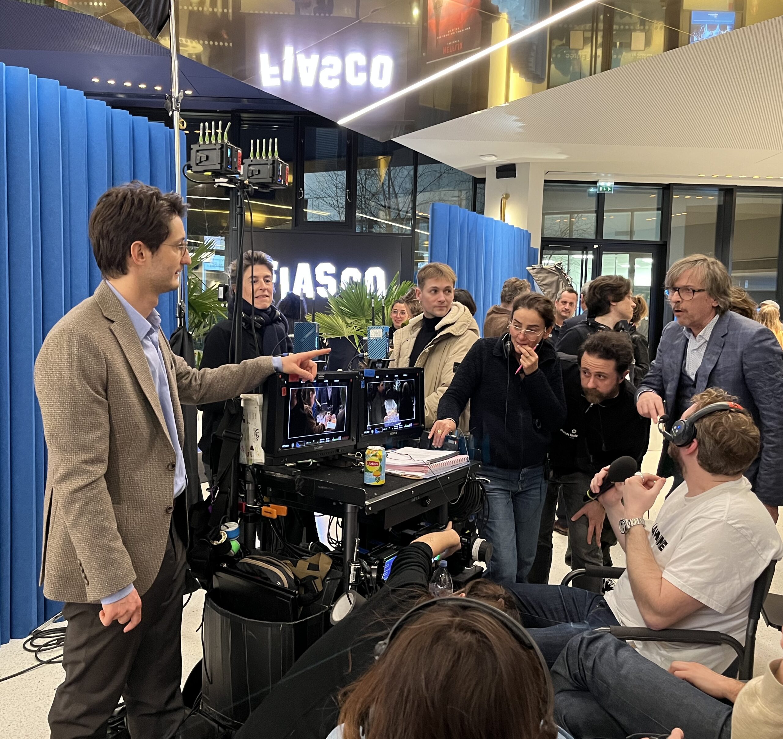 Une journée sur le tournage de « Fiasco » - La Perle
