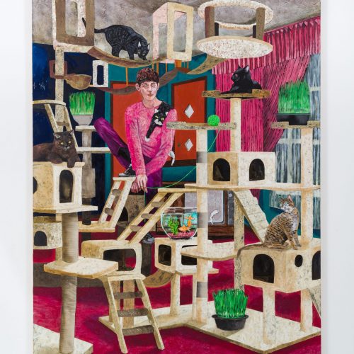 Creature Comforts (cat city), 2020. Crédit photo : Silvia Ros Courtesy of the artist and Perrotin.