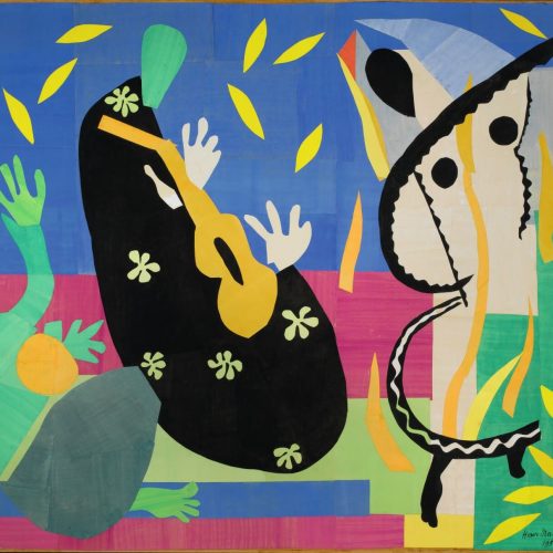 La Tristesse du roi - 1952 © Succession H. Matisse Photo © Centre Pompidou, Mnam-Cci Georges Meguerditchian Dist. Rmn-Gp