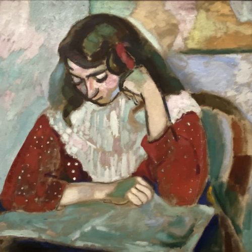 Marguerite lisant - Henri Matisse - 1906. Crédit photo : Perla Msika.
