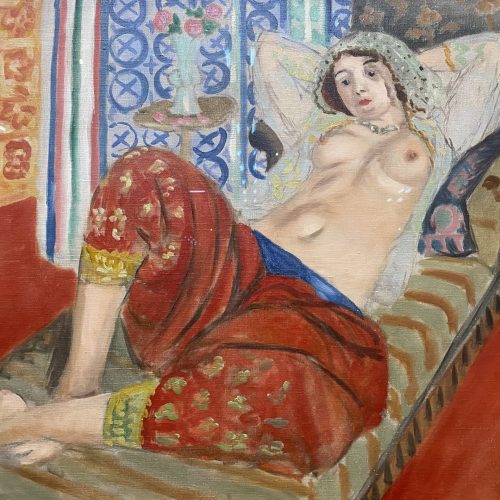 Odalisque à la culotte rouge - Henri Matisse - 1921. Crédit photo : Perla Msika.