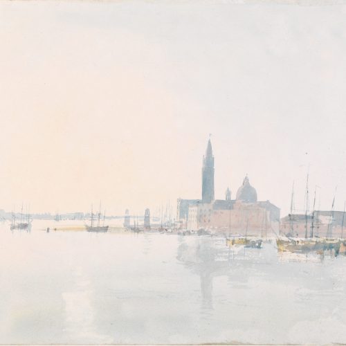 Venise : San Giorgio Maggiore, tôt le matin - 1819